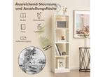 Coast hoekplank 142 cm smal boekenplank 38 x 33 x 142 cm wit, Huis en Inrichting, Verzenden, Nieuw