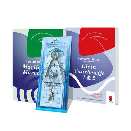 Klein Vaarbewijs & Marifonie met Portland Plotter Pack, Boeken, Studieboeken en Cursussen, Nieuw, Overige niveaus, Verzenden