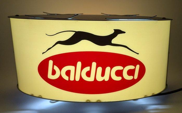 Balducci - Balduccis windhond - Lichtbak - Polycarbonaat, Antiek en Kunst, Antiek | Wandborden en Tegels