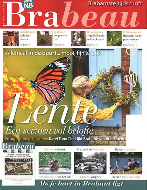 Brabeau abonnement 4 nummers cadeau abonnement, Boeken, Tijdschriften en Kranten, Sport en Vrije tijd, Nieuw, Verzenden