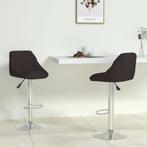 vidaXL Barstoelen 2 st kunstleer zwart, Verzenden, Nieuw