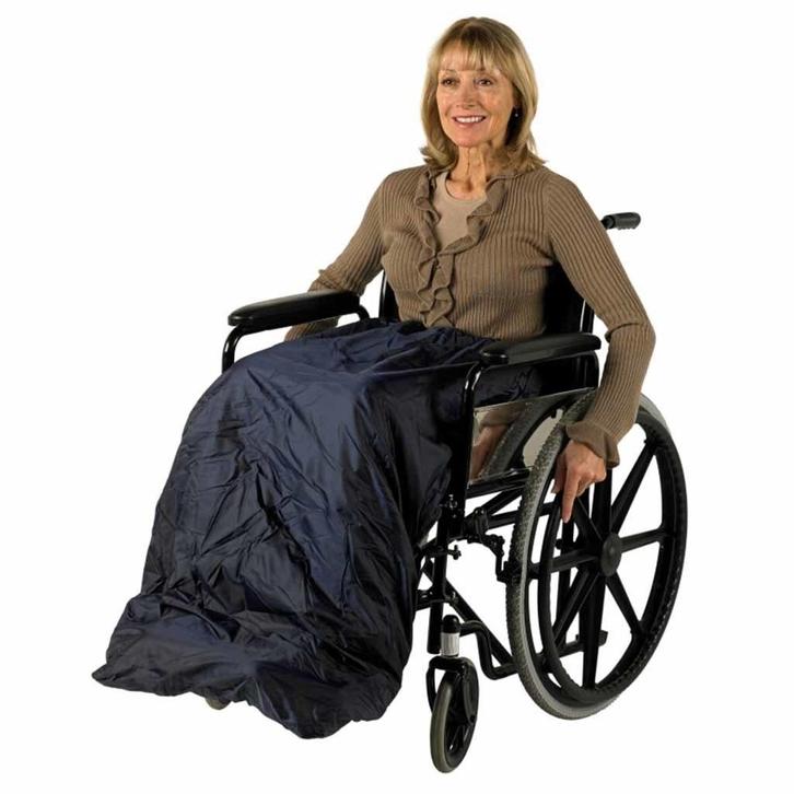 Rolstoel schootkleed Deluxe gevoerd (Rolstoel regenkleding), Diversen, Rolstoelen, Nieuw, Ophalen of Verzenden