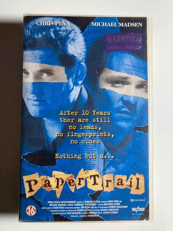 PAPERTRAIL (EX RENTAL) (VHS), Cd's en Dvd's, VHS | Film, Gebruikt, Verzenden