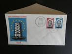 Nederland 1956 - FDC Europazegels op onbeschreven FDC met, Postzegels en Munten, Postzegels | Nederland, Gestempeld