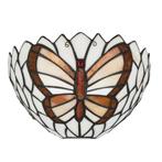 Tiffany vlinder wandlamp – Natuurlijke uitstraling – B 25 ×, Verzenden, Nieuw