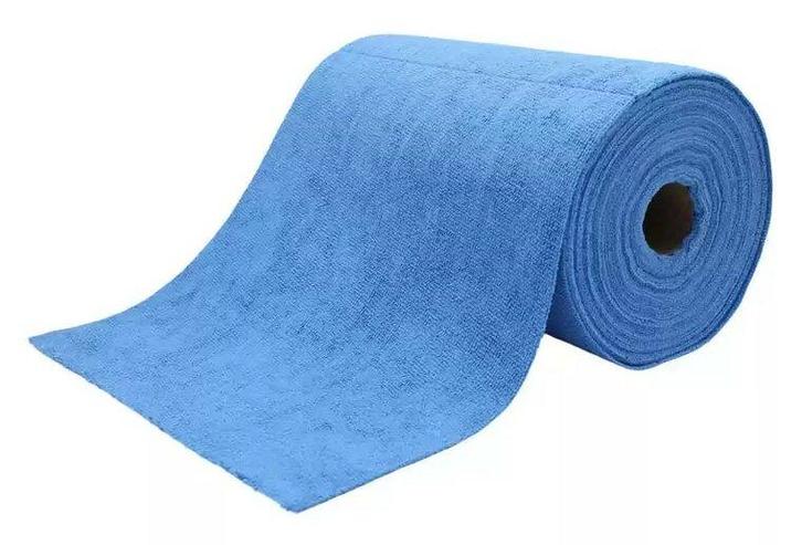 Poetsdoek op rol 75 stuks Blauw, Auto diversen, Autogereedschap, Verzenden