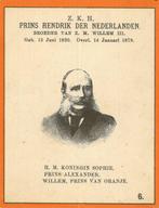 Portrait of William Frederick Henry of the Netherlands, Antiek en Kunst, Kunst | Etsen en Gravures