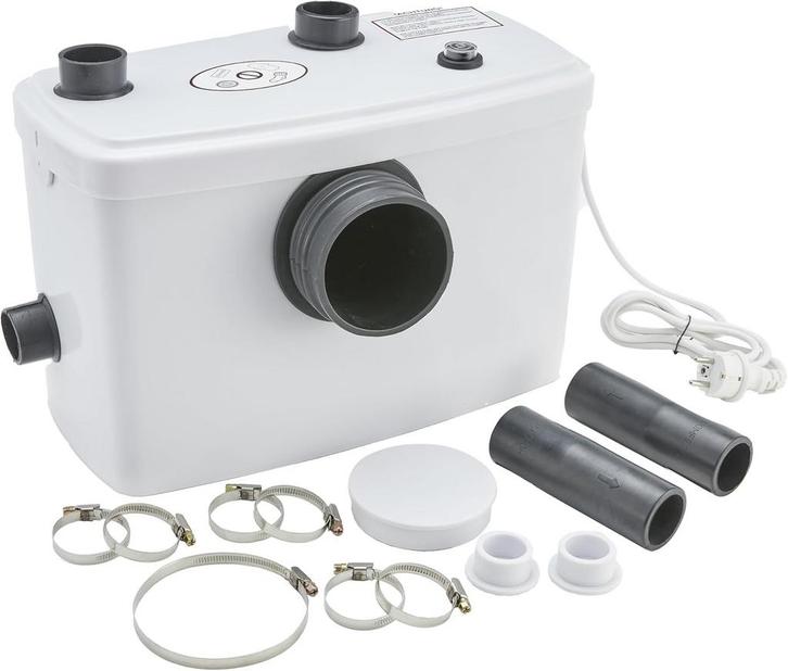AREBOS Klein pompsysteem, fecaliënpomp, huishoudpomp, 600 W,, Huis en Inrichting, Overige Huis en Inrichting, Nieuw, Verzenden