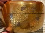 Gouden Makie Natsume - Pioenroos & Vouwventiel Motief -