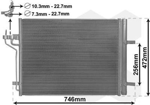 LUCHTCONDENSATOR VOOR FORD FOCUS 2011-2014 1785765, Auto-onderdelen, Airco en Verwarming, Nieuw, Ophalen of Verzenden