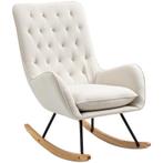 TRUUSK Schommelstoel In Scandinavisch Design Relaxstoel, Kno, Huis en Inrichting, Fauteuils, Verzenden, Nieuw