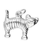 Zilveren Tijger ketting hanger, Verzenden, Nieuw
