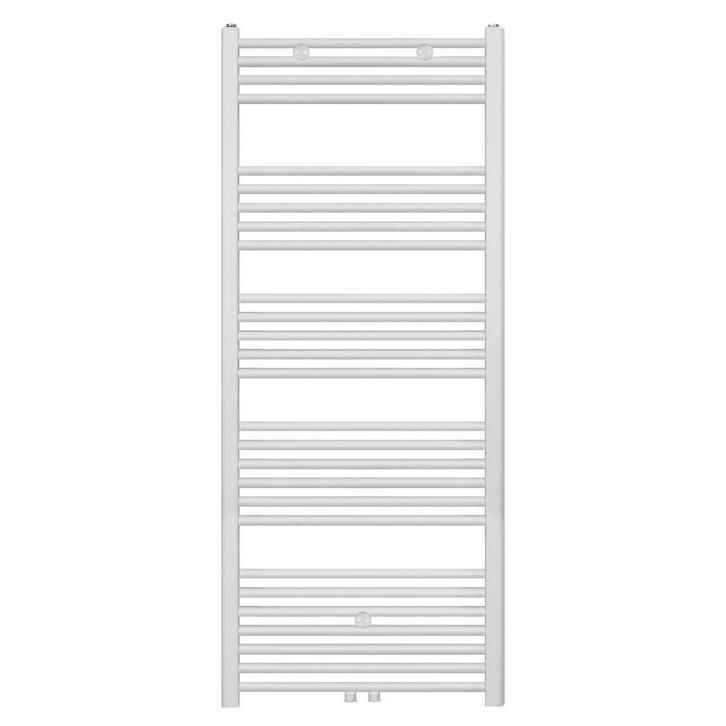 HANDDOEK RADIATOR MIDDEN AANSLUITING WIT MAT GEBORSTELD 1..., Doe-het-zelf en Verbouw, Verwarming en Radiatoren, Verzenden