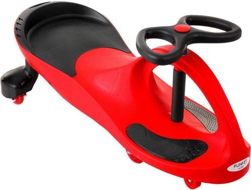 LED-verlichte wiebelauto voor kinderen - rood - PlasmaCar..., Cd's en Dvd's, Vinyl Singles, Ophalen of Verzenden