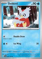 Delibird 046/193 reverse holo Paldea evolved, Ophalen of Verzenden, Nieuw, Losse kaart, Foil