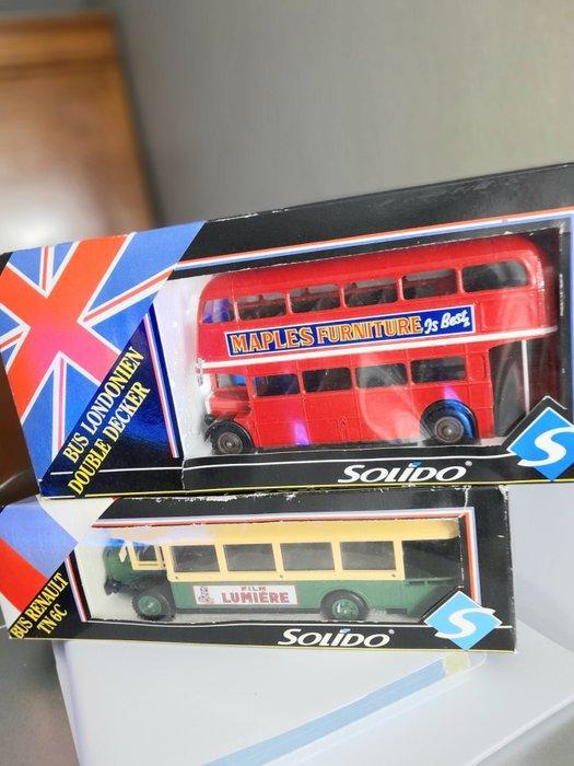 Modelbus (2) - SOLIDO Original Autobus x2 Renault TN6C/RATP, Hobby en Vrije tijd, Modelauto's | 1:5 tot 1:12