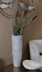 POT HARS HOUT CM Ø 19 X 55, Huis en Inrichting, Woonaccessoires | Vazen, Ophalen of Verzenden, Nieuw
