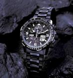 Citizen - SKYHAWK Black Steel - Nuovo - Radio Controllato 5, Nieuw