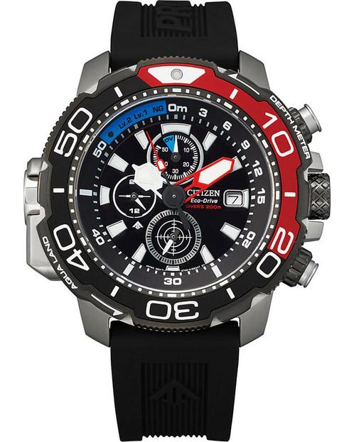 Citizen BJ2167-03E Promaster Diver Eco-Drive horloge, Sieraden, Tassen en Uiterlijk, Horloges | Heren, Kunststof, Nieuw, Staal
