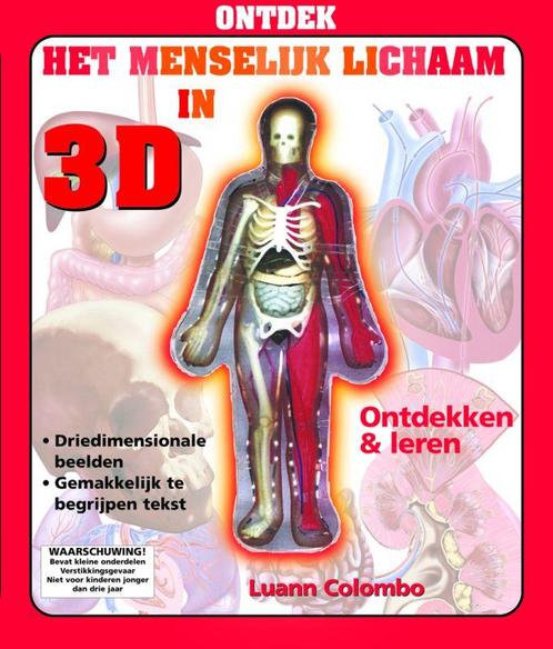 Ontdek het menselijk lichaam in 3D 9789085530107 I. Colombo, Boeken, Wetenschap, Gelezen, Verzenden