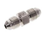 JIC  Dubbele Nippel UNF 7/16-20 RVS 310bar, Verzenden, Nieuw