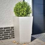 vidaXL Plantenbakken 2 st 45x45x75 cm roestvrij staal, Verzenden, Nieuw, Metaal