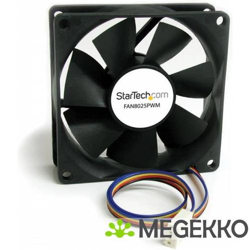 StarTech.com 80x25mm Ventilator Computerbehuizing met PWM, Computers en Software, Computerkoelers, Nieuw, Verzenden