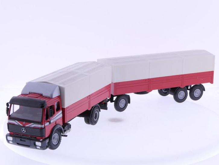 Schaal 1:43 NZG Modelle 341 Mercedes model truck #7034, Hobby en Vrije tijd, Modelauto's | 1:43, Gebruikt, Ophalen of Verzenden