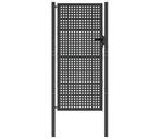 Stalen Poort 105cm Antraciet | Tweedekansje | OP=OP, Tuin en Terras, Schuttingen, Minder dan 3 meter, Nieuw, Ophalen of Verzenden