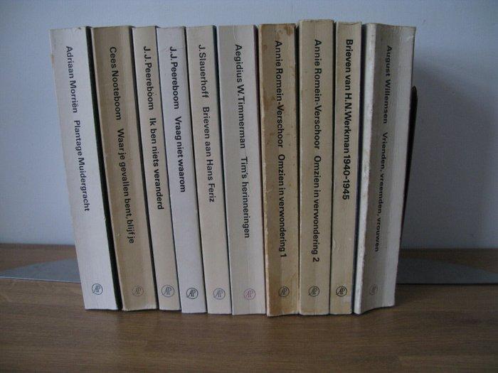 Privé-domein - Lot met 10 delen Nederlandse schrijvers uit, Antiek en Kunst, Antiek | Boeken en Bijbels