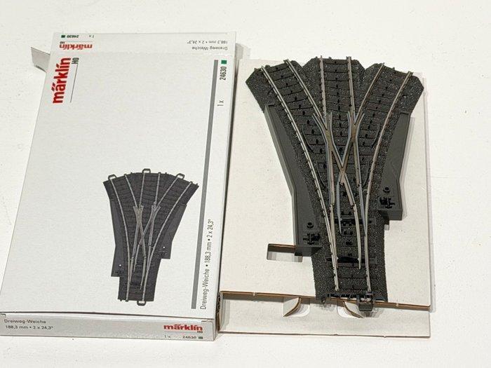 Märklin H0 - 24630,74460, 74490 - Modeltreinsporen (4) -, Hobby en Vrije tijd, Modeltreinen | H0
