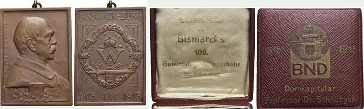 Bronze-plakette 1915 Koeln-freie Reichsstadt, Postzegels en Munten, Munten en Bankbiljetten | Toebehoren, Verzenden