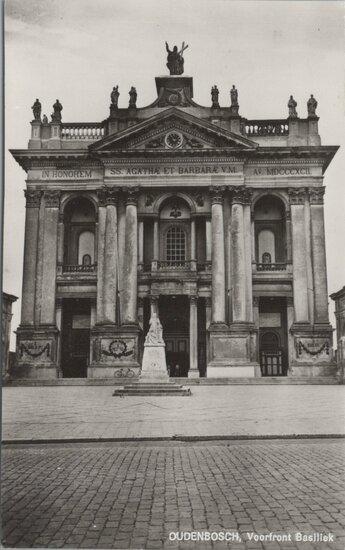 OUDENBOSCH - Voorfront Basiliek beschikbaar voor biedingen