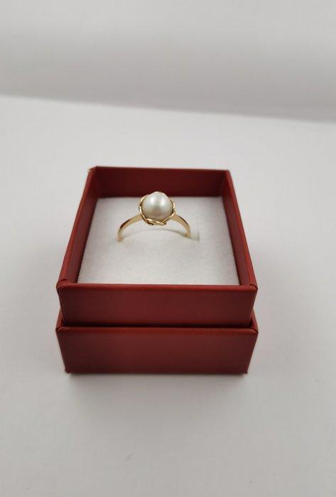Ring - 18 karaat Geel goud, Sieraden, Tassen en Uiterlijk, Ringen