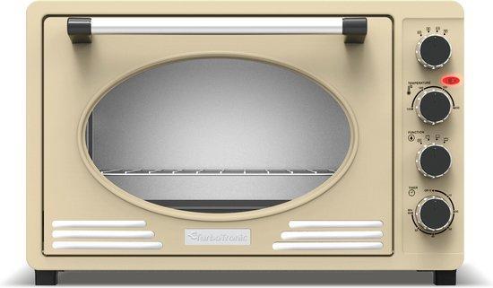 2dekans | TurboTronic EV45R Retro Elektrische Oven - 45L -, Witgoed en Apparatuur, Ovens, Zo goed als nieuw, Ophalen of Verzenden