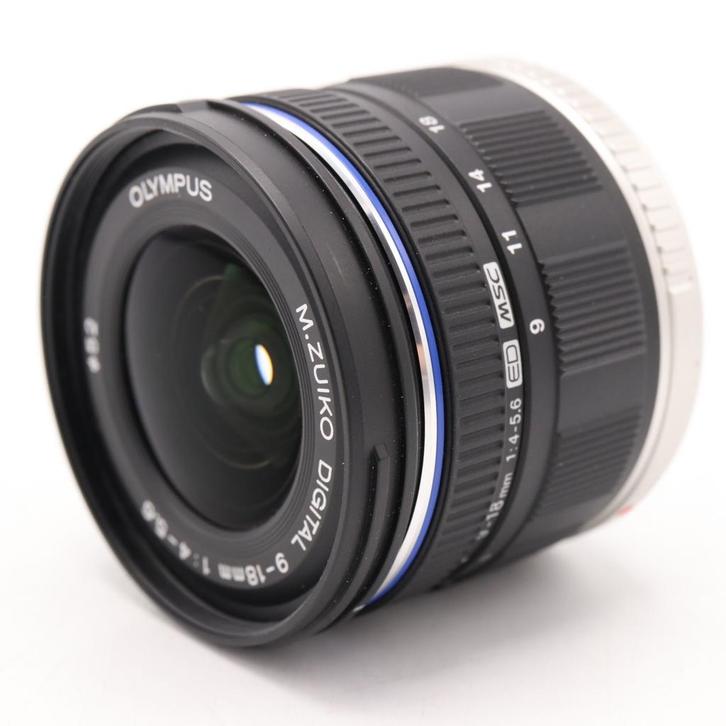 Olympus MFT 9-18mm F/4.0-5.6 zwart ED M.Zuiko Digital, Audio, Tv en Foto, Fotografie | Lenzen en Objectieven, Gebruikt, Verzenden