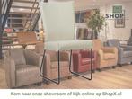 Leren eetkamerstoel Mate - Toledo Nebbia (crème) - U-poot, Huis en Inrichting, Stoelen, Overige kleuren, Nieuw, Ophalen of Verzenden