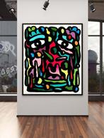 Nuno Barbedo (1983) - Enigmatic face (BIG SIZE PAINTING), Antiek en Kunst