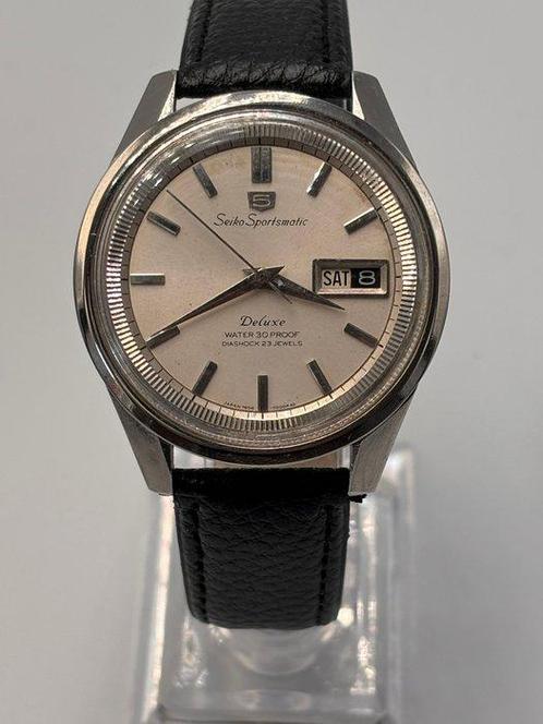 Seiko - Sportsmatic Deluxe - Zonder Minimumprijs - 7606-7000, Sieraden, Tassen en Uiterlijk, Horloges | Antiek