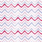 Inpakpapier Zig Zag Rood Blauw - Breedte 50 cm - 200m lang, Ophalen of Verzenden, Nieuw, Overige typen