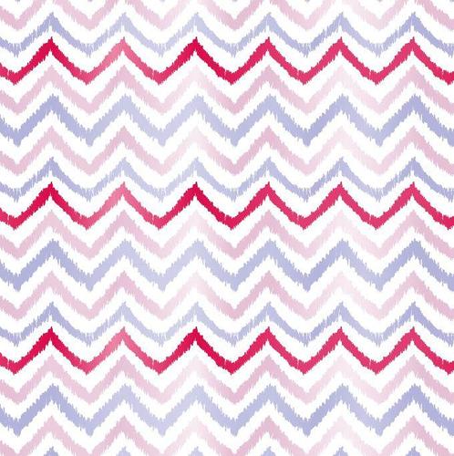 Inpakpapier Zig Zag Rood Blauw - Breedte 50 cm - 200m lang, Hobby en Vrije tijd, Knutselen, Overige typen, Nieuw, Ophalen of Verzenden