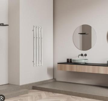 TVS Design Eldo 4 elektrische radiator rond RVS 120W 140 x 3 beschikbaar voor biedingen