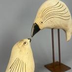 Ewa Budzowska - 2 big birds - (with 24carat gold)