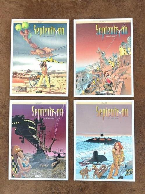 Septentryon T1 à T4 + dédicace - Série complète - 4x C -, Boeken, Stripboeken