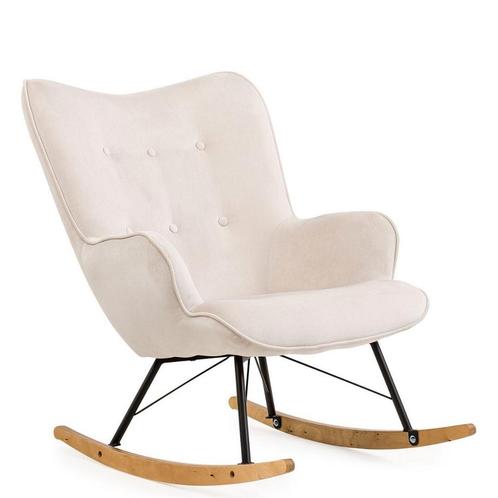 Aemely® Schommelstoel Cherub - Wit Paros 01, Kinderen en Baby's, Kinderkamer | Tafels en Stoelen, Stoel(en), Nieuw, Ophalen of Verzenden