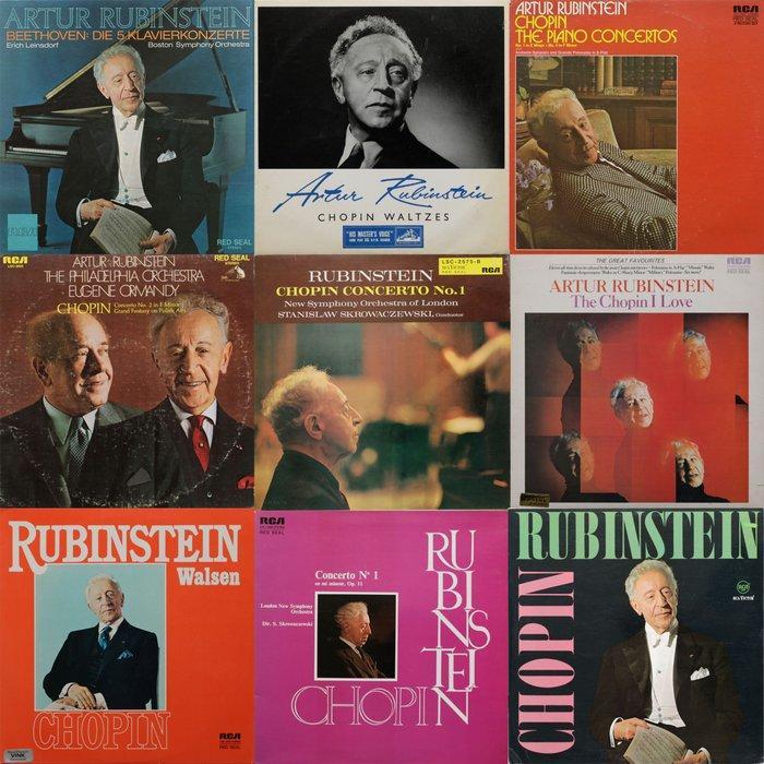 Artur Rubinstein - Excellent collection of Vinyl LPs incl., Cd's en Dvd's, Vinyl Singles