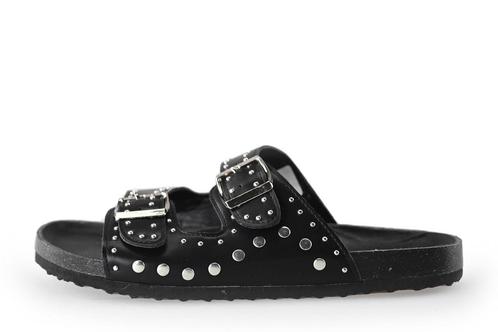 Ann Rocks Slippers in maat 39 Zwart | 10% extra korting, Kleding | Dames, Schoenen, Zwart, Zo goed als nieuw, Slippers, Verzenden
