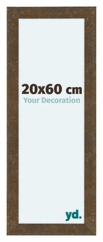 Fotolijst 20x60 cm - Goud Antiek - MDF - Como, Verzenden, Nieuw