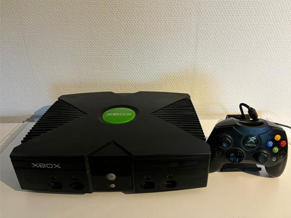 XBOX Classic Console + Controller, Spelcomputers en Games, Games | Xbox Original, Ophalen of Verzenden