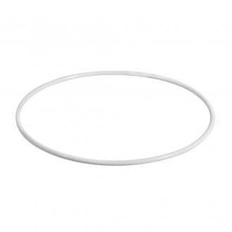 Metalen ring gelakt Wit 50 cm Enkele ring, Hobby en Vrije tijd, Knutselen, Nieuw, Ophalen of Verzenden